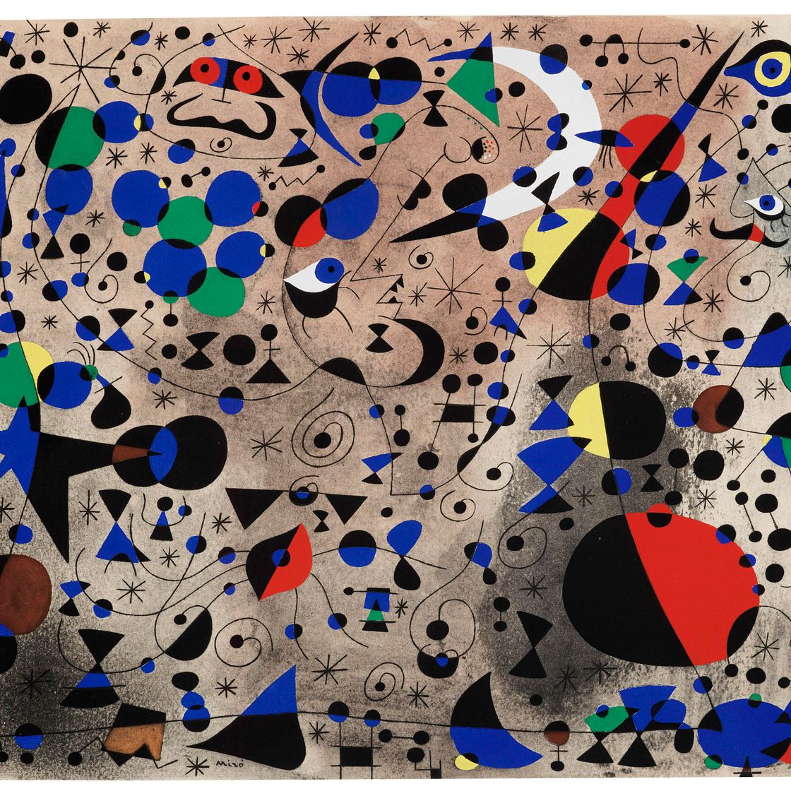 Joan Miró — Созвездия : одна пластина