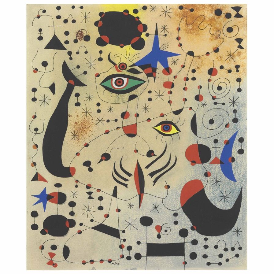 Joan Miró — Созвездия : одна пластина