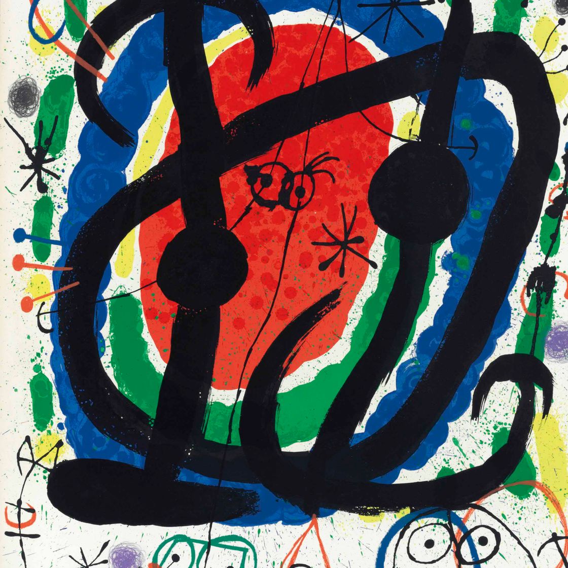 Joan Miró — Картонные коробки: одна тарелка