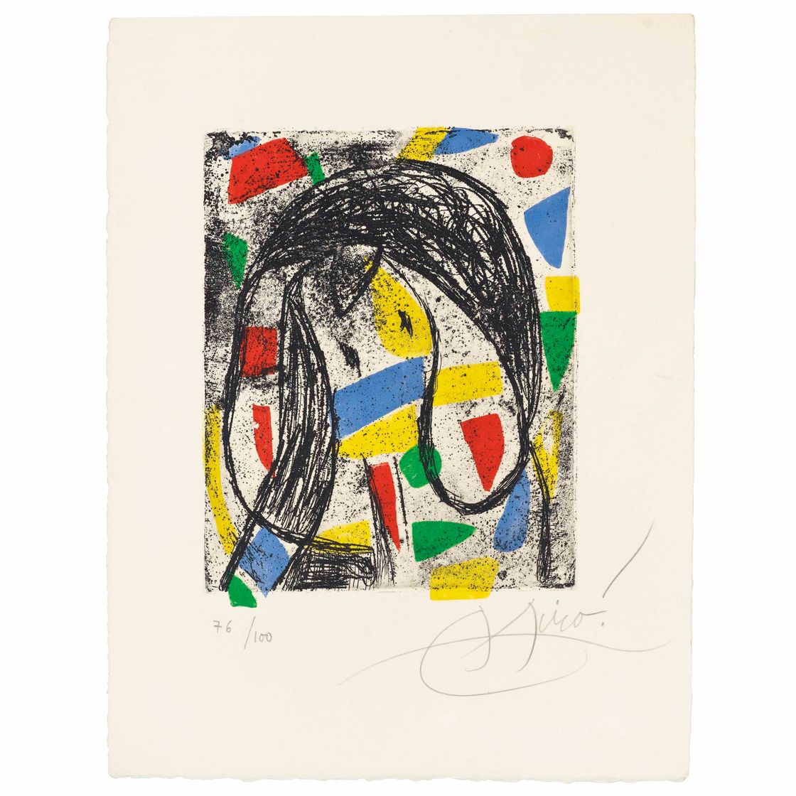 Joan Miró — Восстание карателей (Дюпен, IV, 1171; см. книги Крамера, 254)