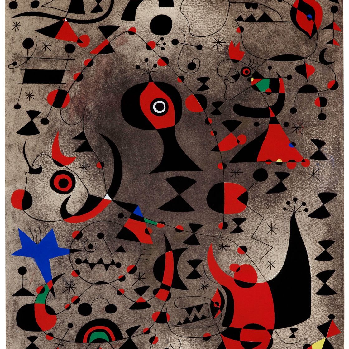 Joan Miró — Созвездия : одна пластина