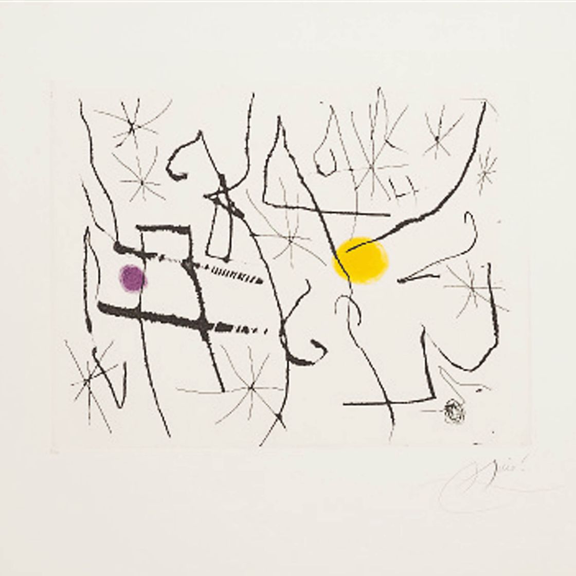 Joan Miró — Кантик-дель-Соль: Одна тарелка (D. 843; см. C. books 196)
