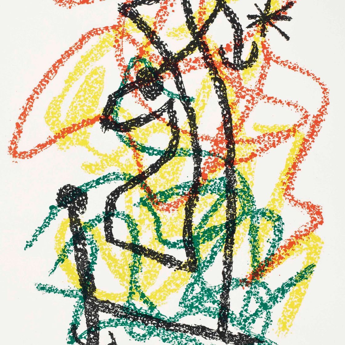 Joan Miró — Букет цветов для Нейлы, Фернан Мурло, Париж, 1967
