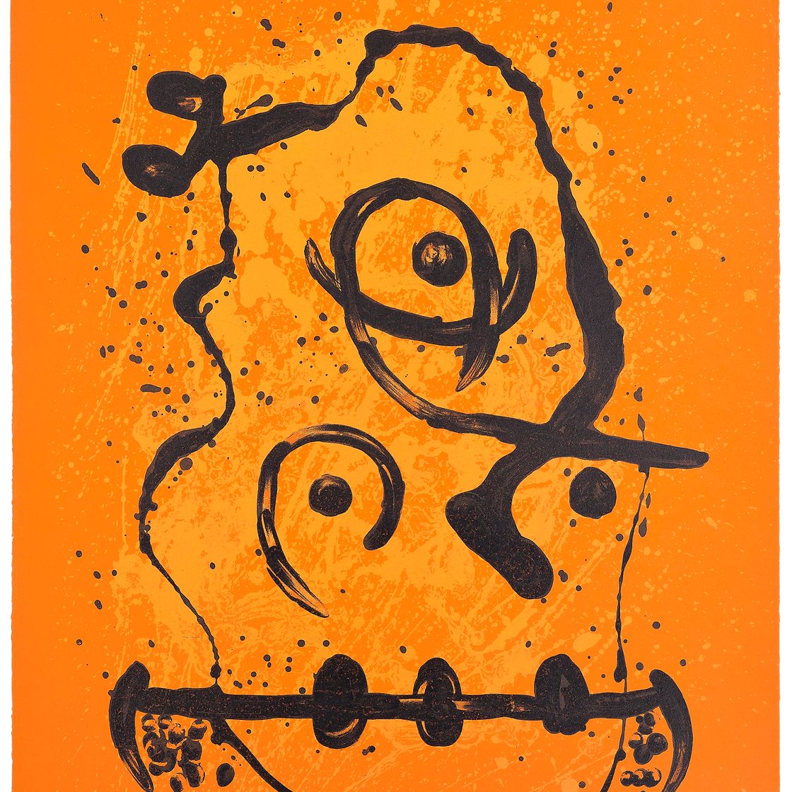 Joan Miró — Человек-полиглот - Оранжевый