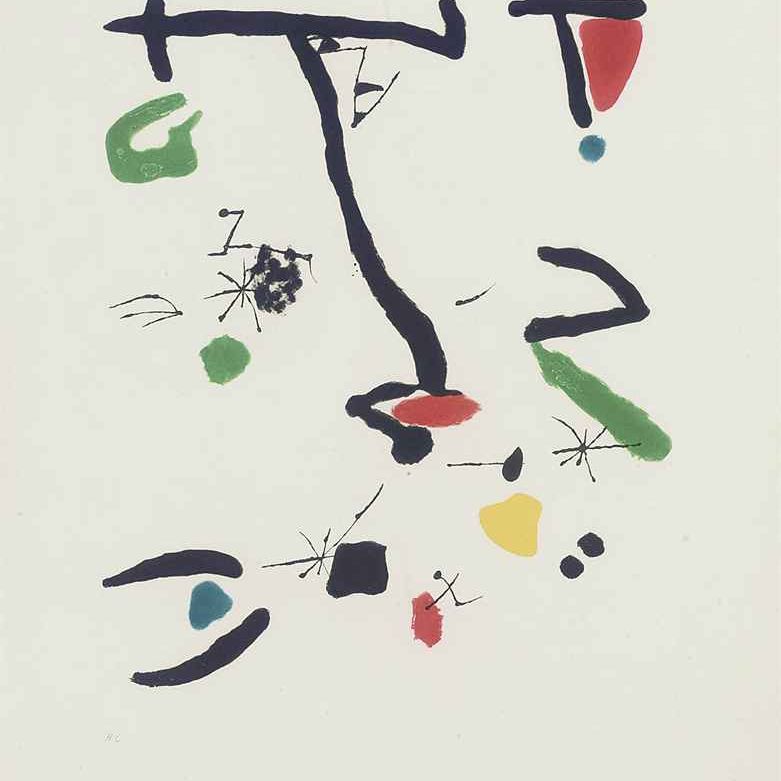 Joan Miró — Сын Абрин II (Дюпен 1303)