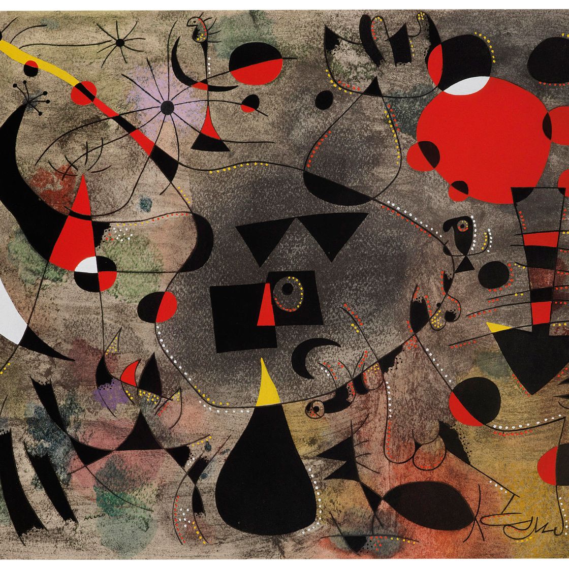 Joan Miró — Созвездия : одна пластина
