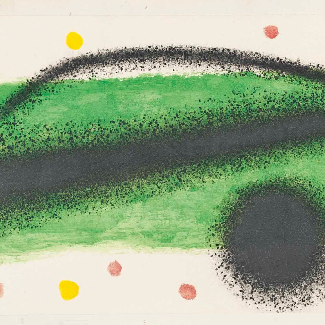Joan Miró — Одна тарелка, от: Nous avons