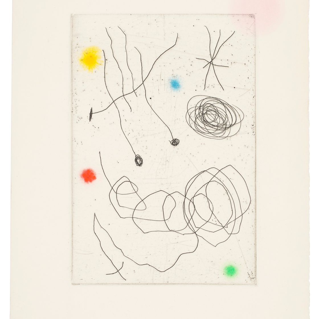 Joan Miró — Салат с карго, меню из двух блюд