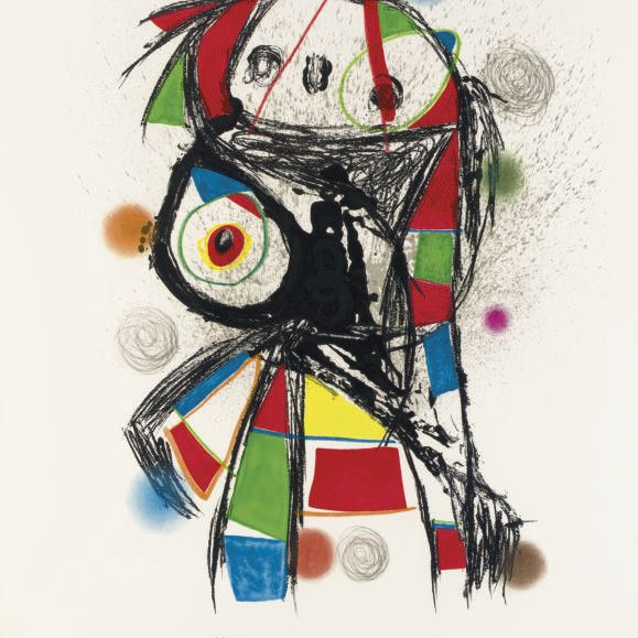 Joan Miró — Коломбина в соусе со светом (M. 1203)