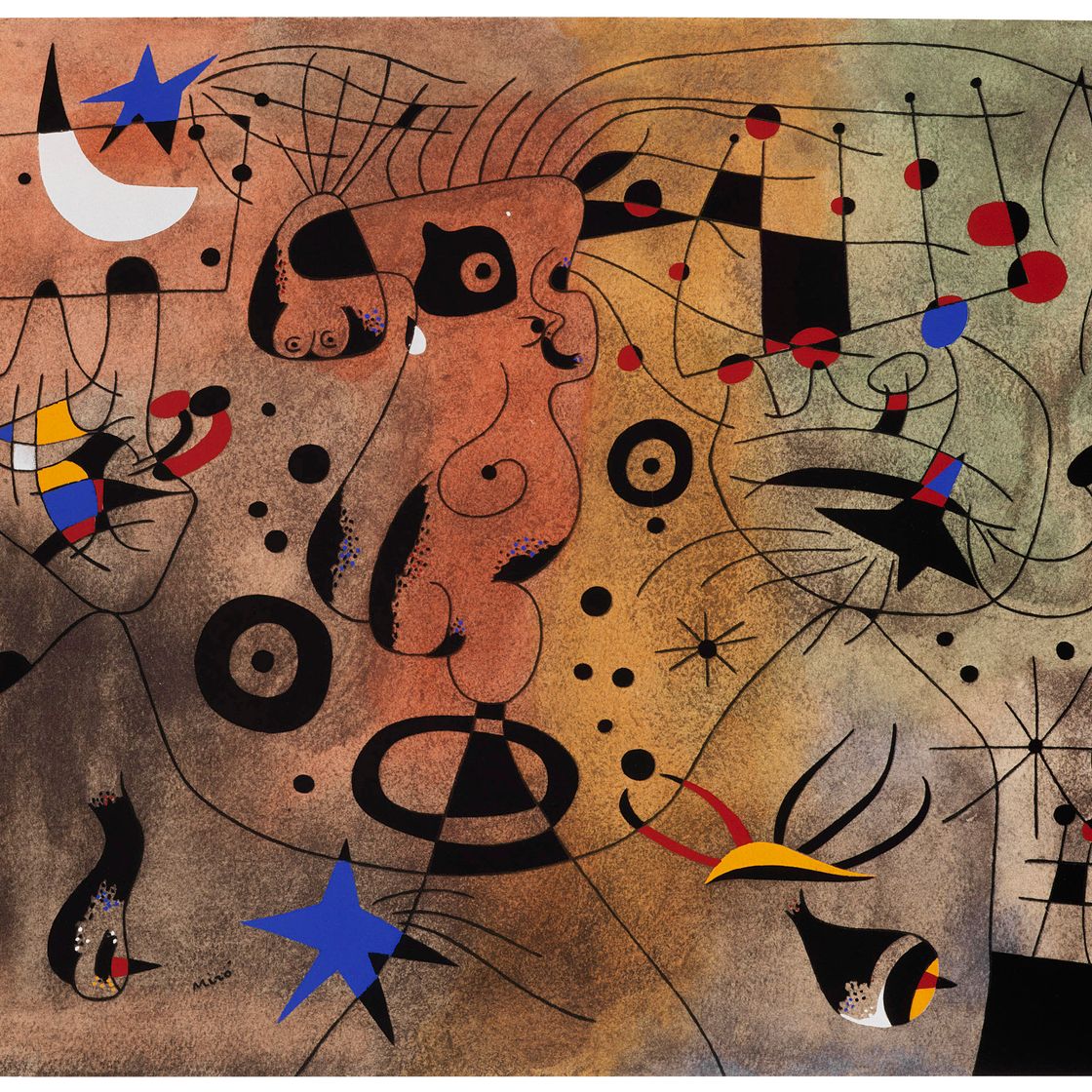 Joan Miró — Созвездия : одна пластина