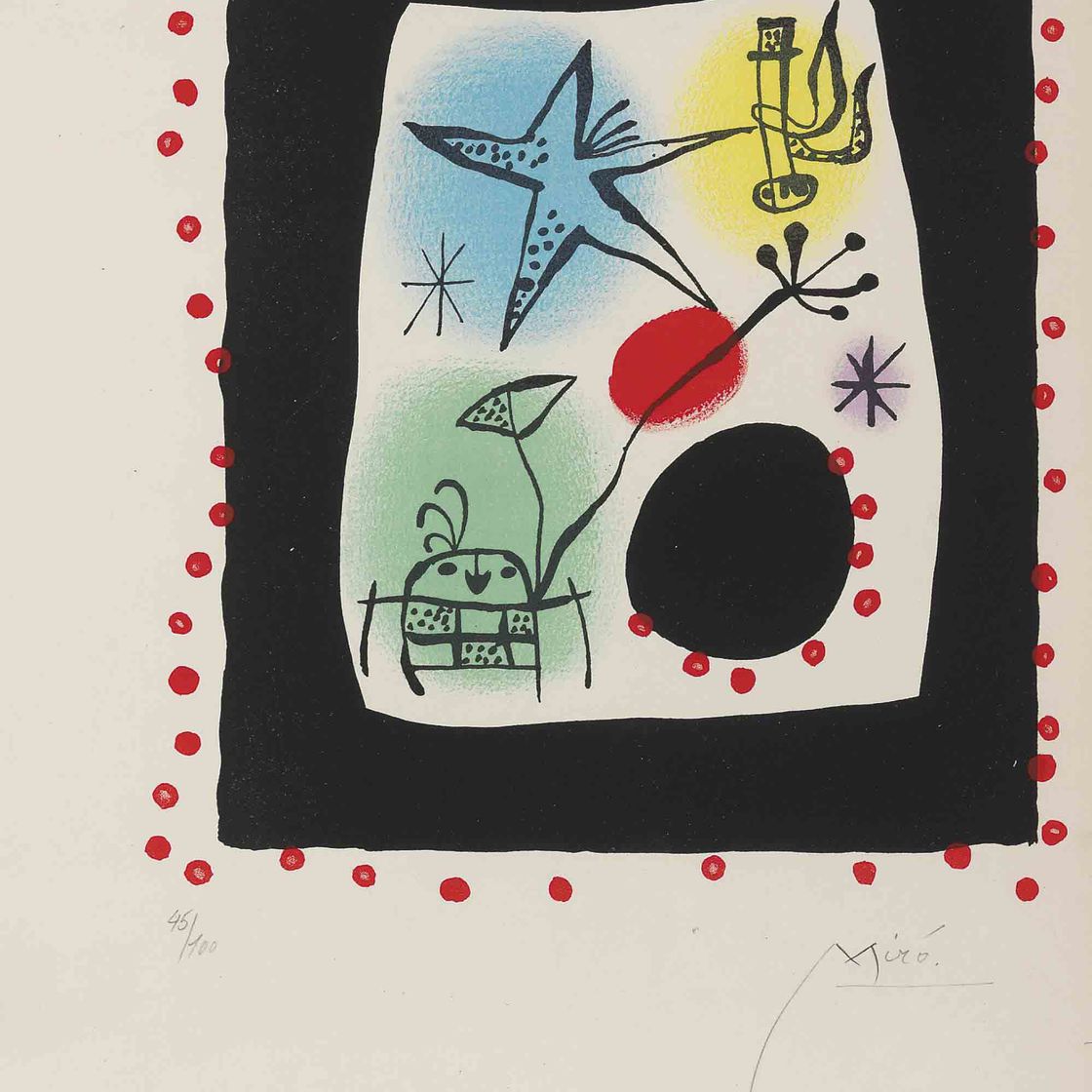 Joan Miró — Лес Коксинеллес (M. 272)