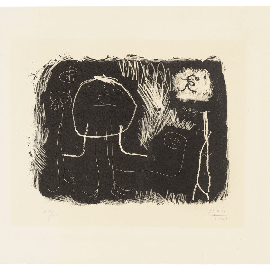 Joan Miró — Персонал в солнечном свете
