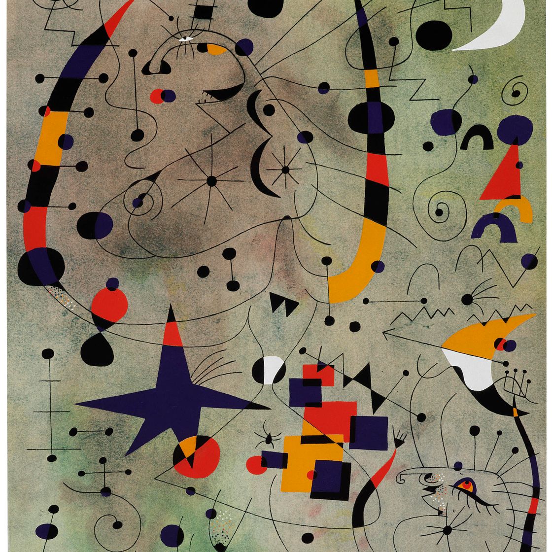 Joan Miró — Созвездия : одна пластина