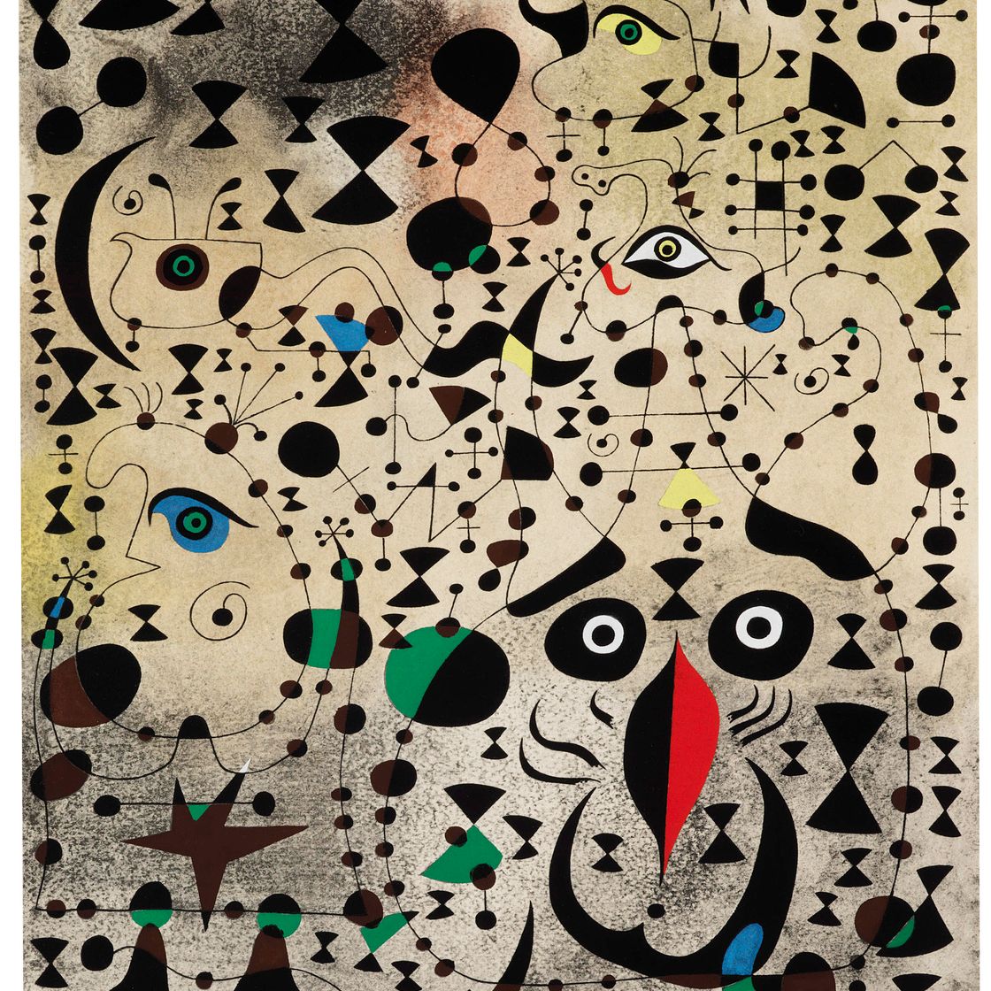 Joan Miró — Созвездия : одна пластина