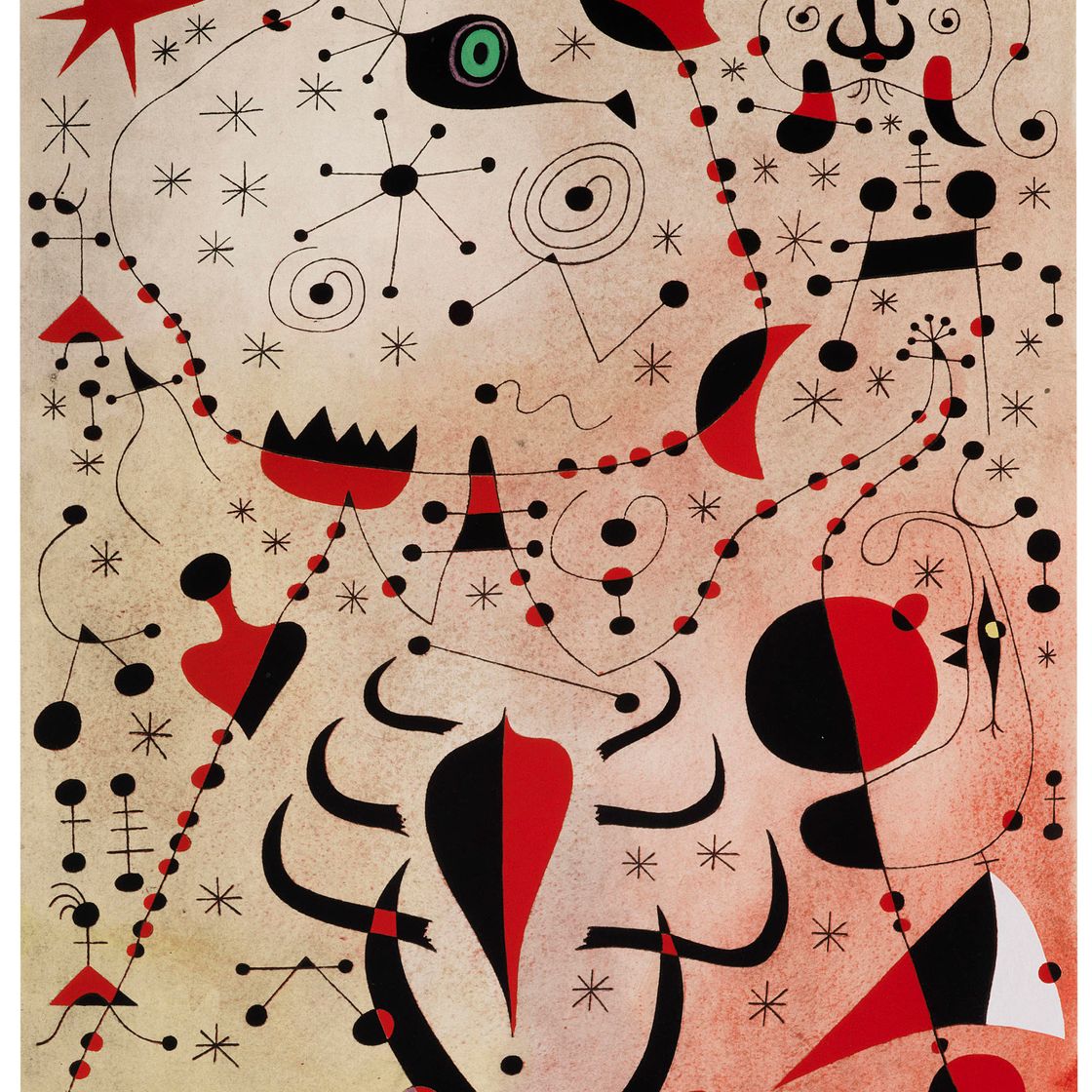 Joan Miró — Созвездия : одна пластина