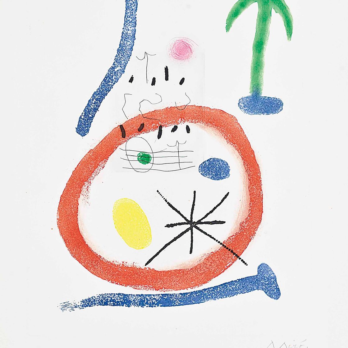 Joan Miró — Встреча в Ронде II