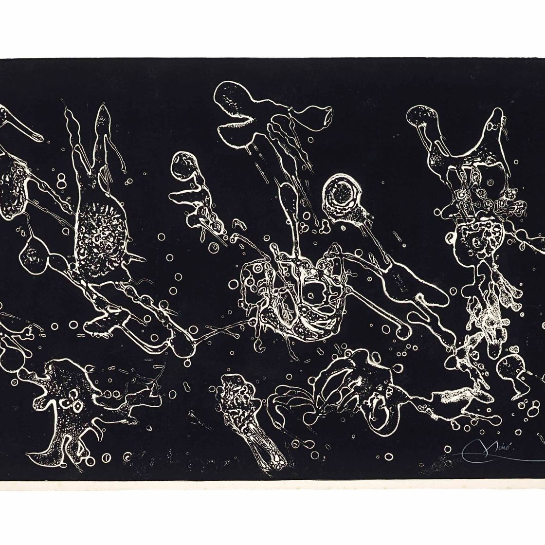 Joan Miró — Пятая фотография, из: Барселона Миро, 1972-1972 (Дюпен, 599; смотрите книги Крамера, 173)