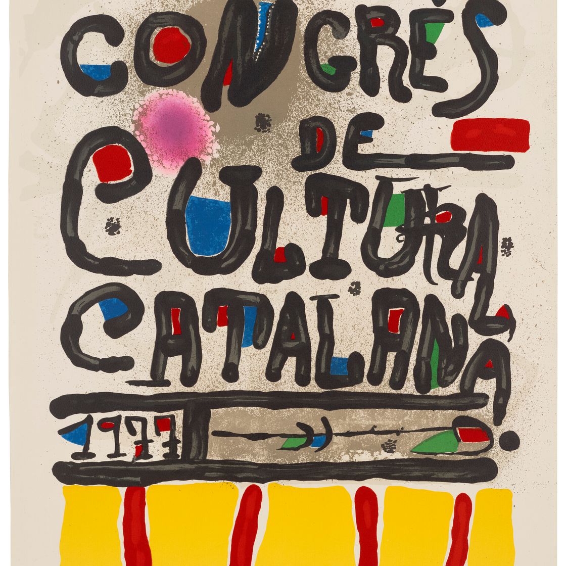Joan Miró — Конгресс Каталонской культуры в Барселоне
