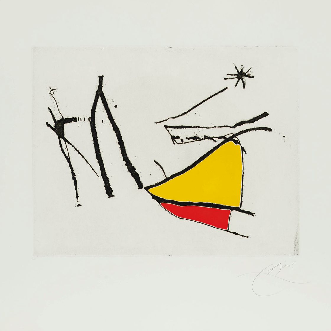Joan Miró — Кантик-дель-Соль: Одна тарелка (D. 860; см. C. books 196)