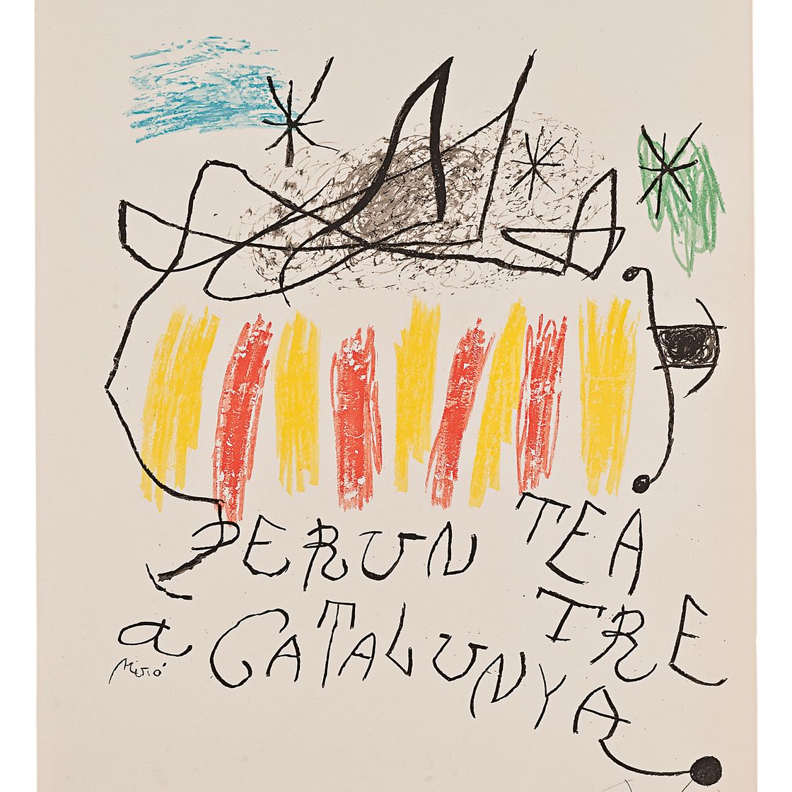 Joan Miró — В театре Каталонии, изображение 2