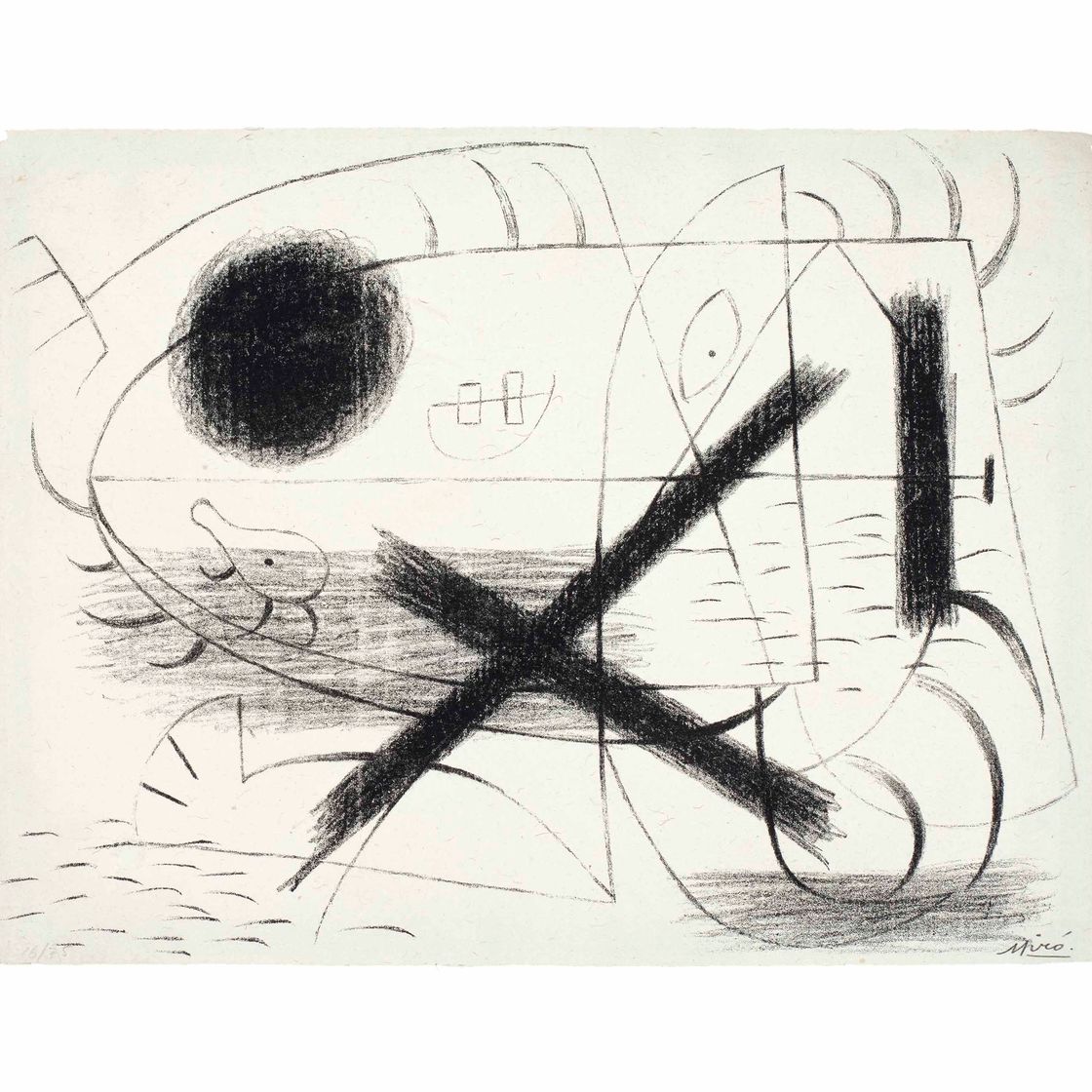 Joan Miró — Литография I