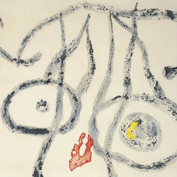 Joan Miró — Привратник из дерева II (номер 338)