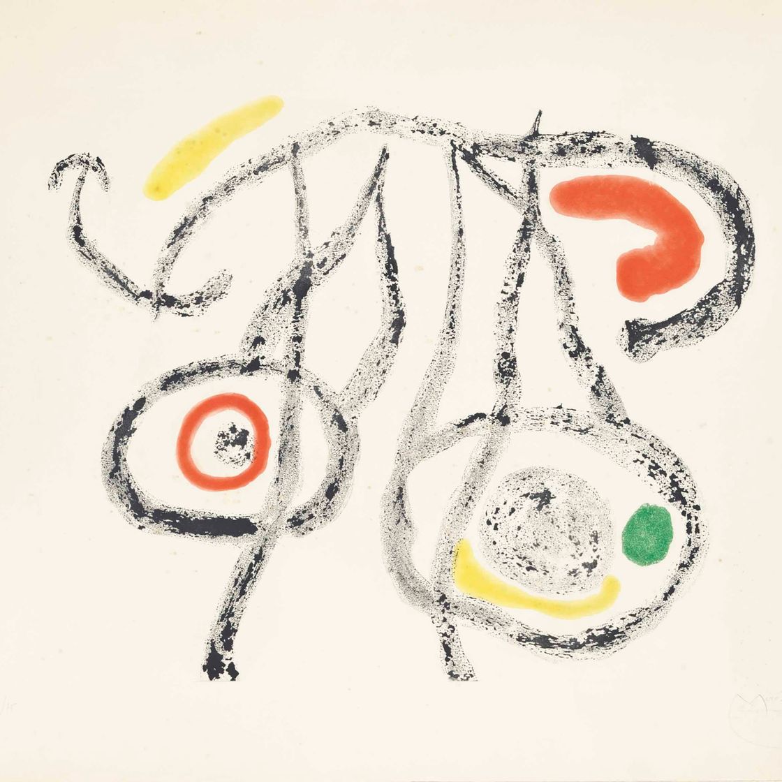 Joan Miró — Привратник из дерева I (Дюпен, 339)