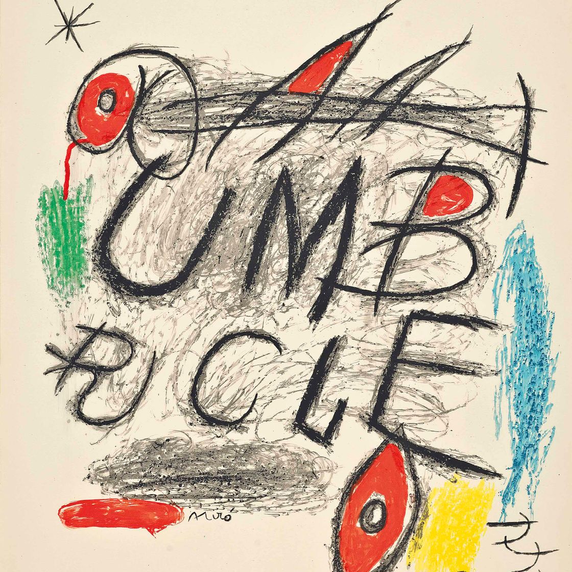 Joan Miró — Постер к фильму "Умбракл"