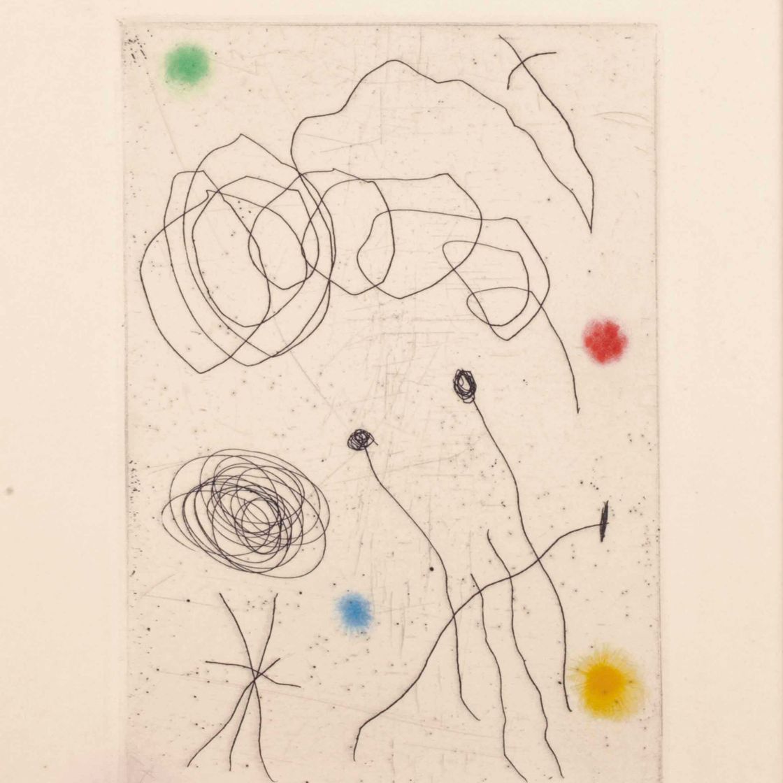Joan Miró — Салат с карго по-французски (Dupin 388)
