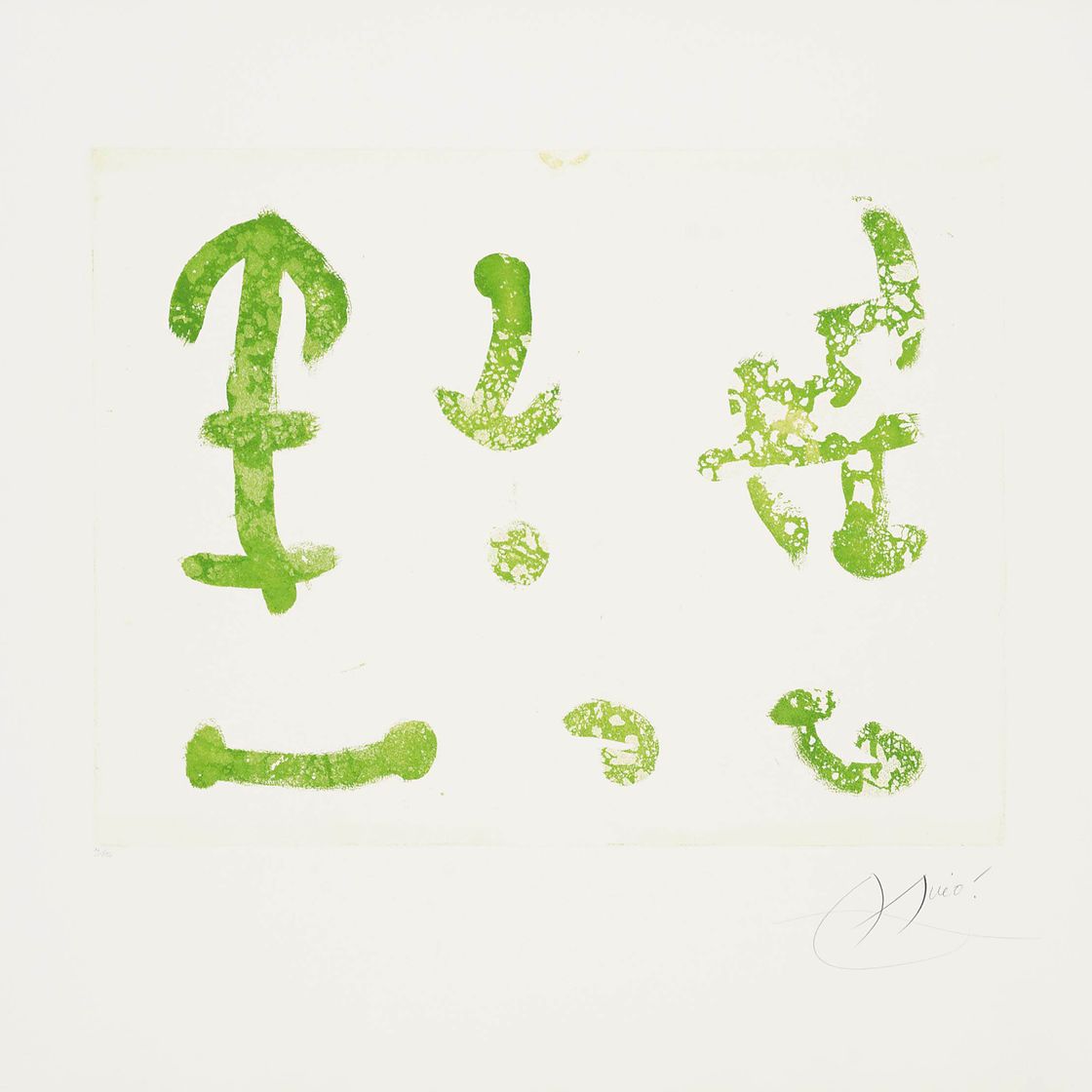 Joan Miró — Кантик-дель-Соль: Одна тарелка (D. 863; см. C. books 196)