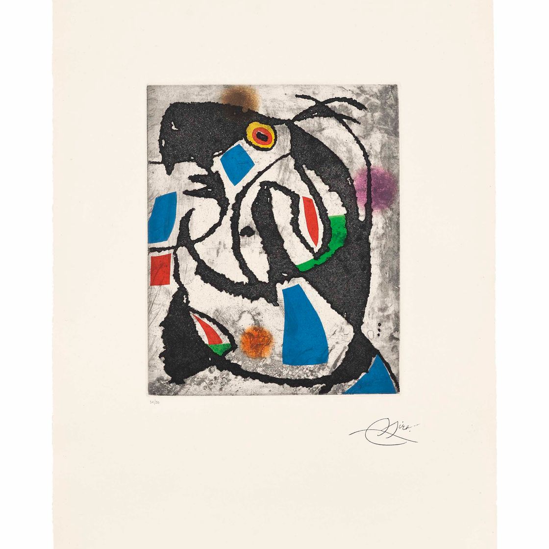 Joan Miró — Горцы IX