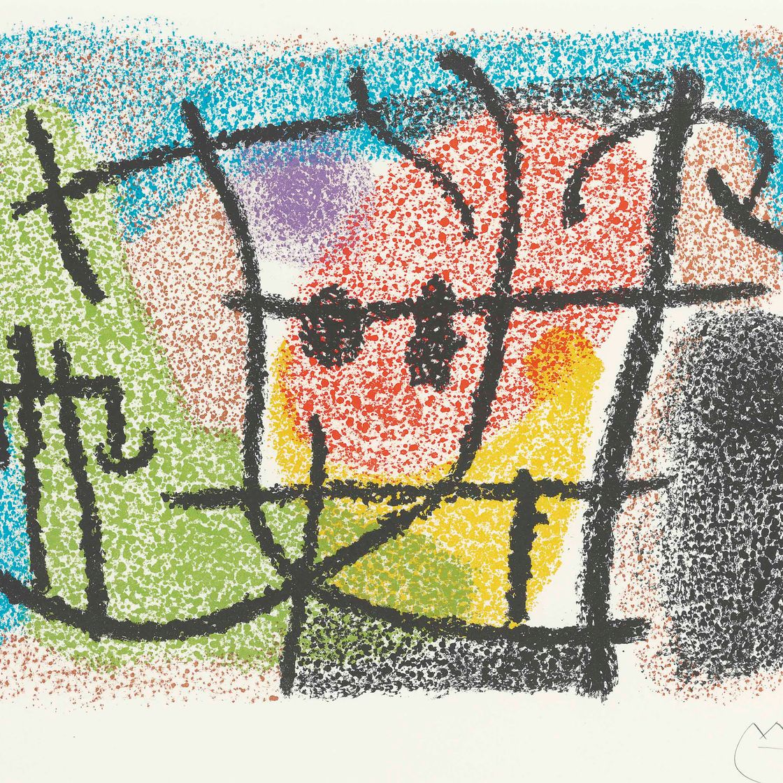 Joan Miró — Картонные коробки: один отпечаток