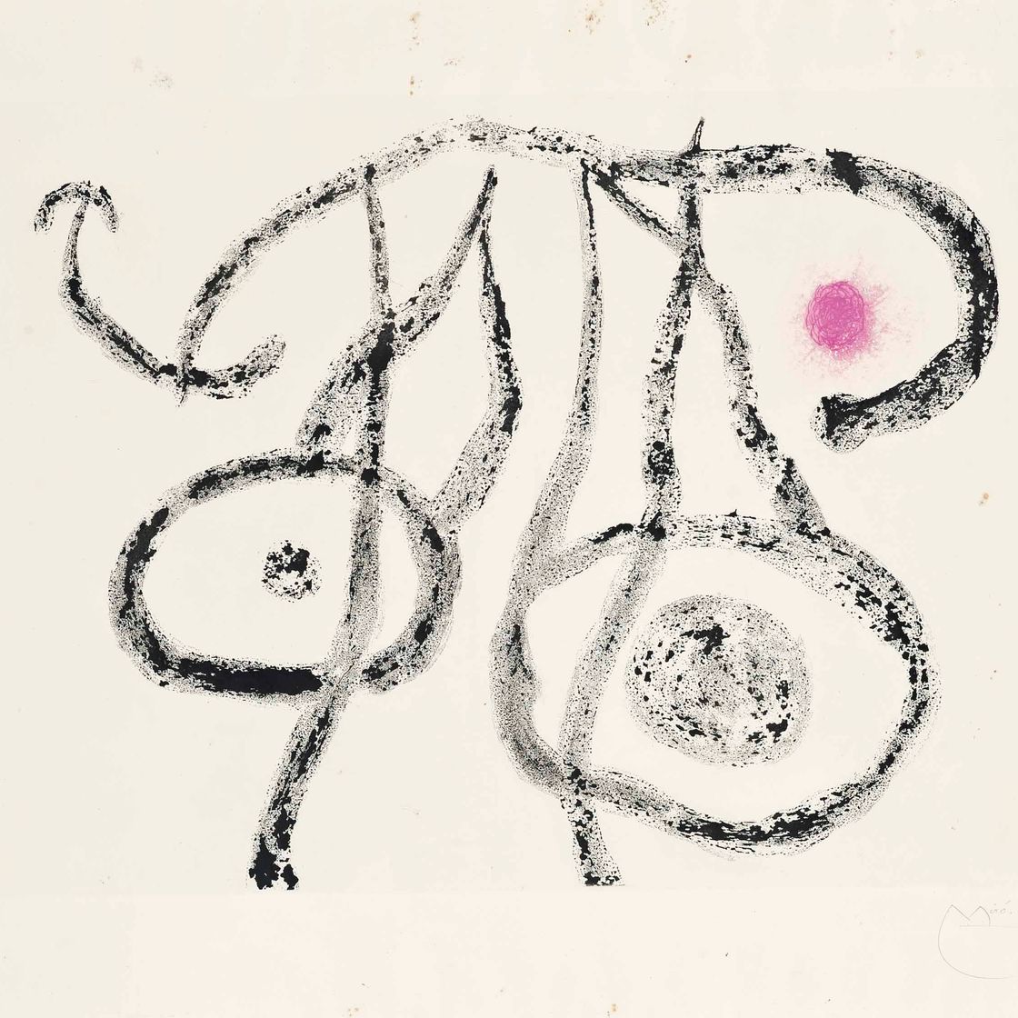Joan Miró — Привратник из дерева I (Дюпен, 337)
