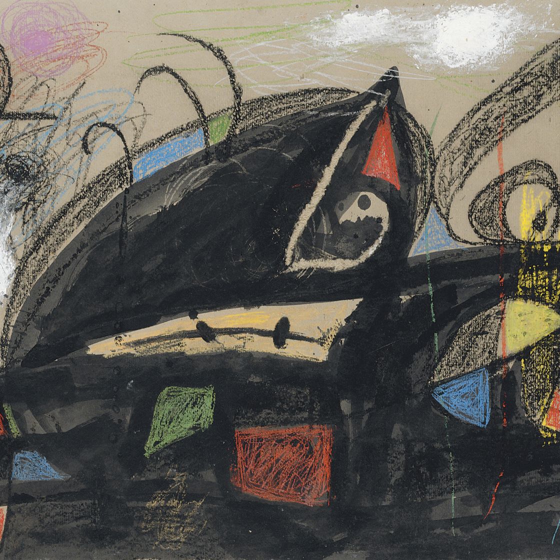 Joan Miró — Женщина, уазо