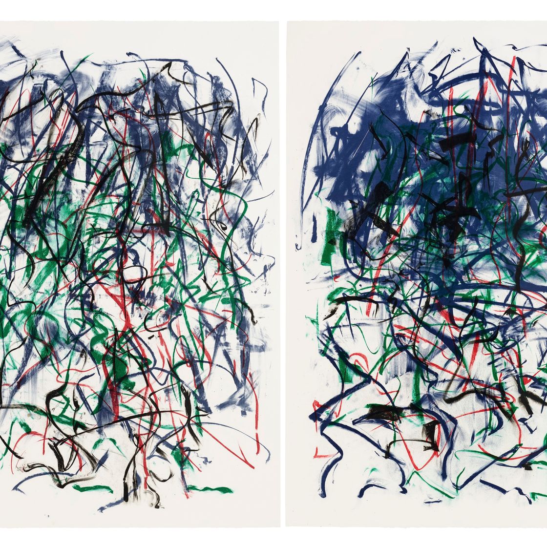 Joan Mitchell — Подсолнухи II, из серии Sunflower, изображение 1