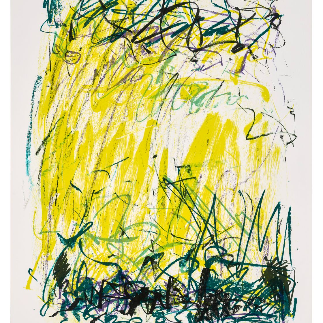 Joan Mitchell — "Берега реки" II, из серии "Бедфорд"