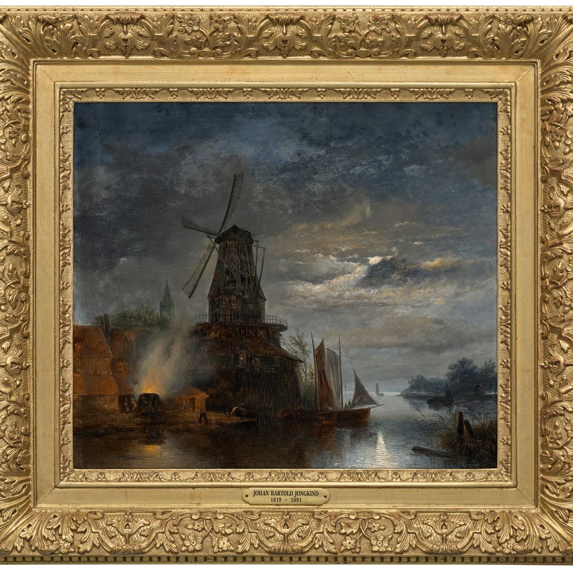 Johan Barthold Jongkind — Мулен и шери, Олланд, изображение 2