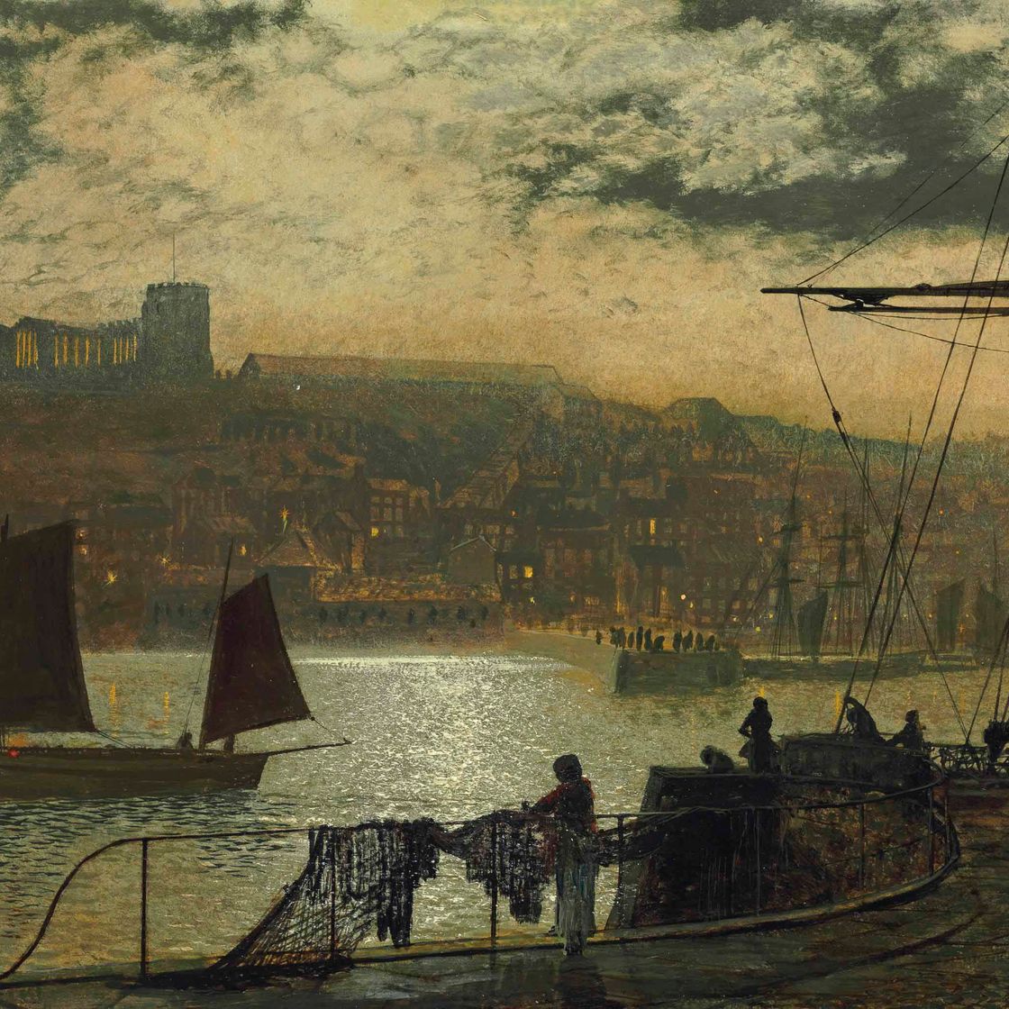 John Atkinson Grimshaw — Аббатство и церковь Уитби