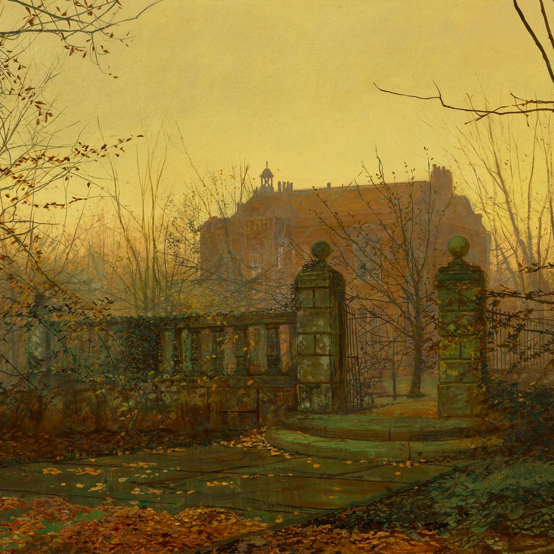 John Atkinson Grimshaw — Осеннее утро