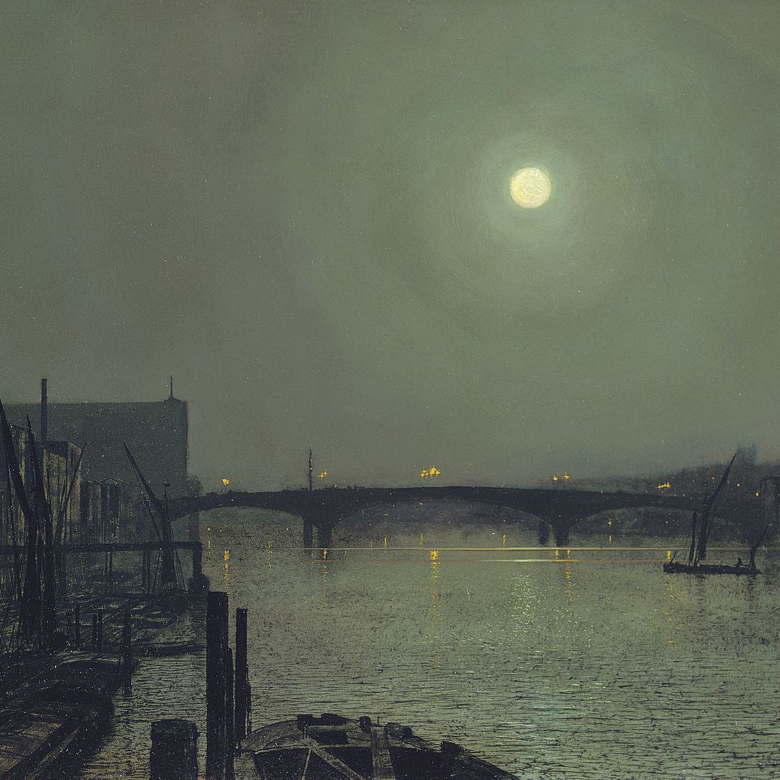 John Atkinson Grimshaw — Саутуоркский мост от Блэкфрайерз