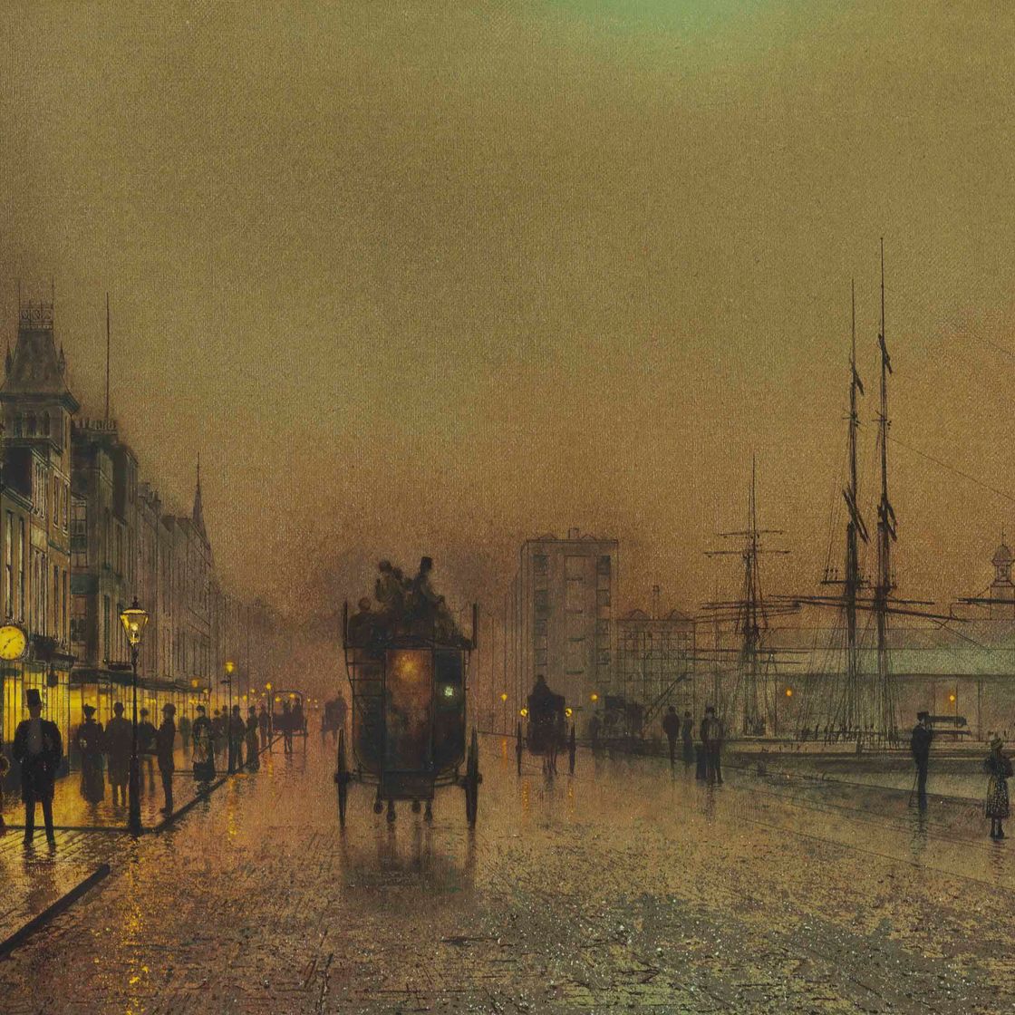 John Atkinson Grimshaw — Доки Глазго