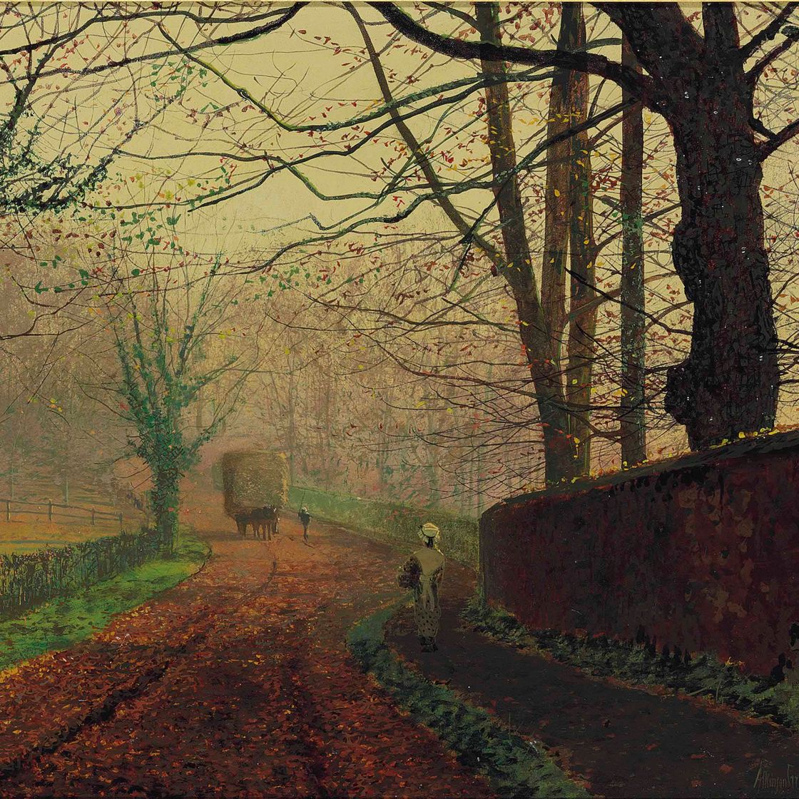 John Atkinson Grimshaw — Стэплтон-парк, недалеко от Понтефракта, Лидс
