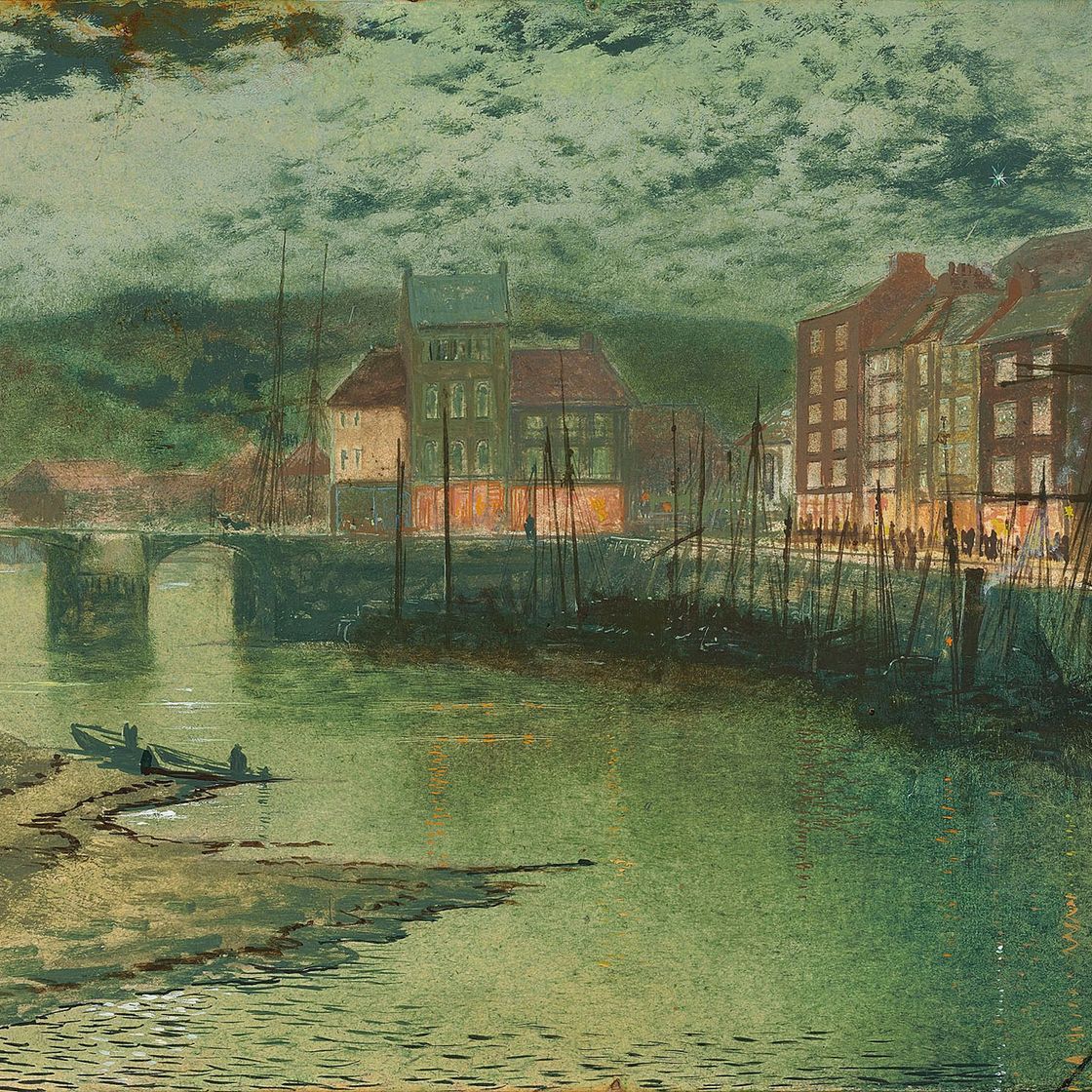 John Atkinson Grimshaw — Доки Уитби