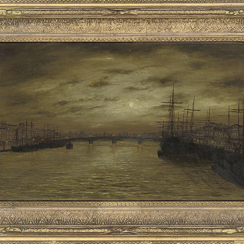 John Atkinson Grimshaw — Темза в Лаймхаусе