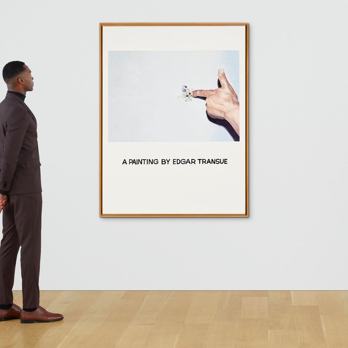 John Baldessari — Картина, написанная по заказу: Картина Эдгара Трансуэя, изображение 3