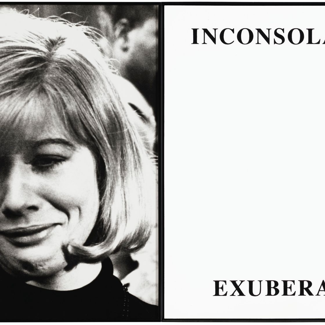 John Baldessari — На первый взгляд (Третье состояние): Безутешный/Жизнерадостный, изображение 1