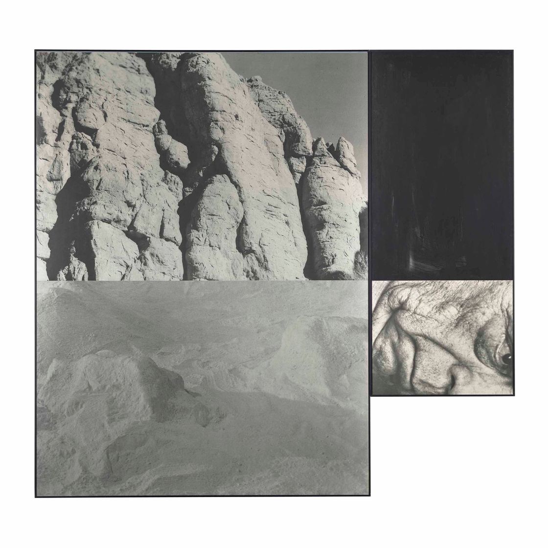John Baldessari — Пейзаж с лицом