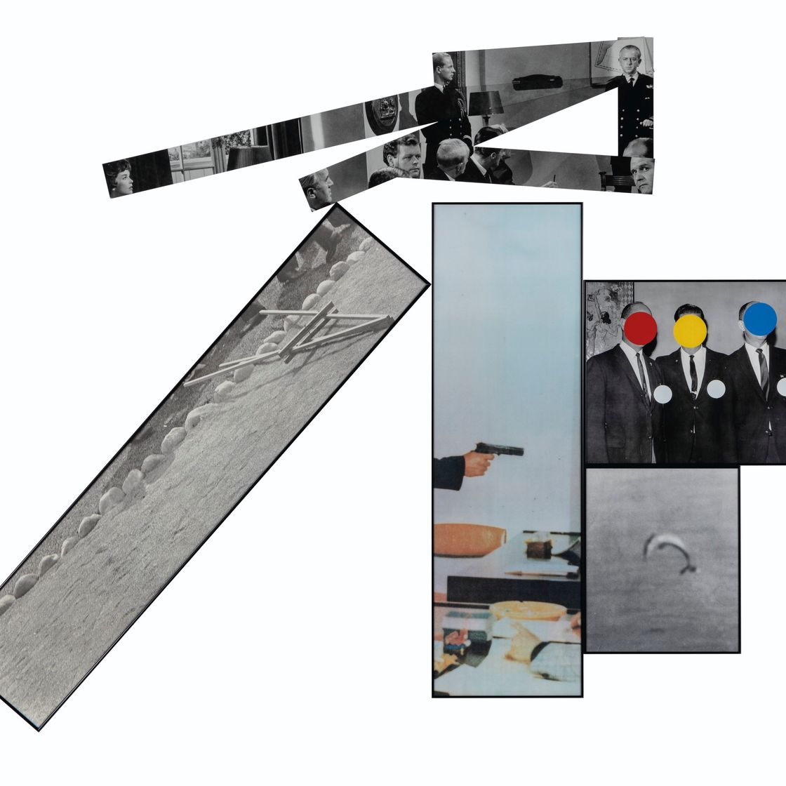 John Baldessari — Упавший мольберт