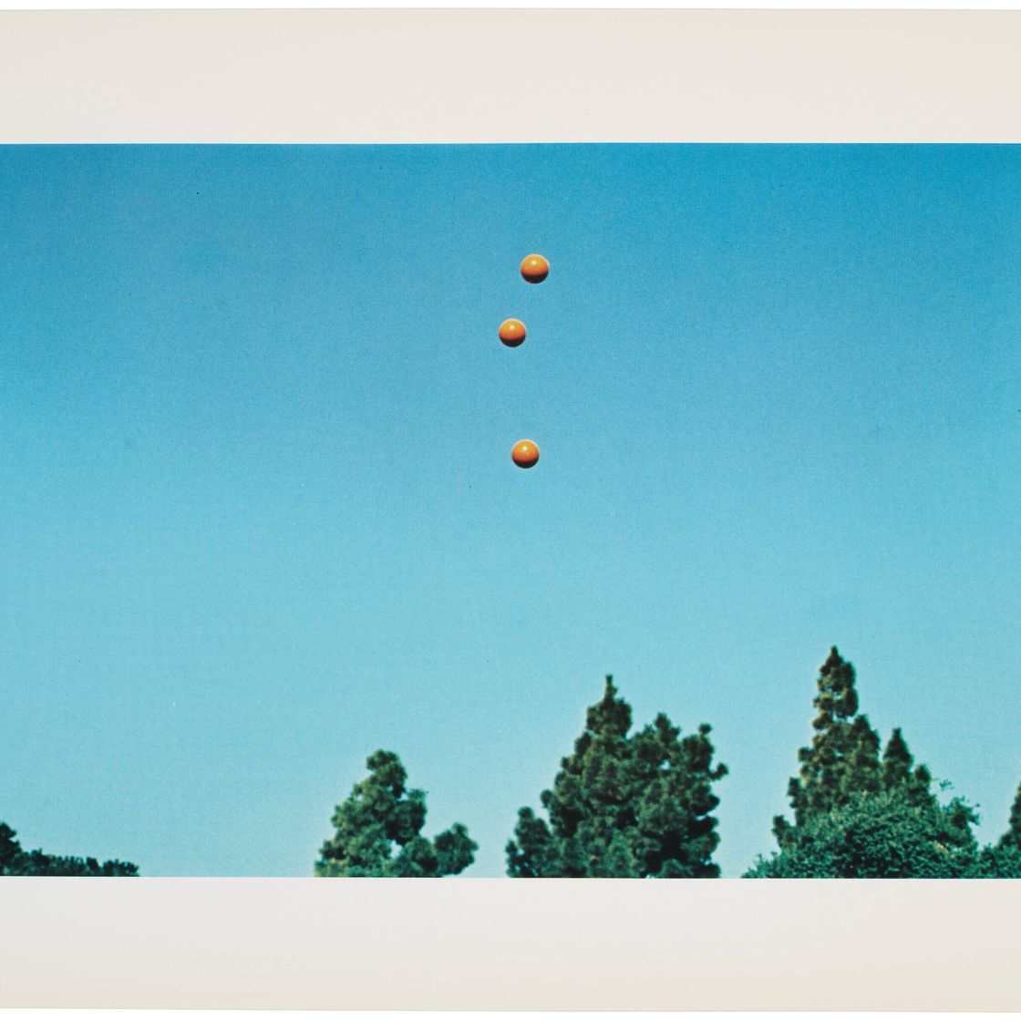 John Baldessari — Подбрасывание трех мячей в воздух, чтобы получить прямую линию (лучшая из тридцати шести попыток), изображение 9