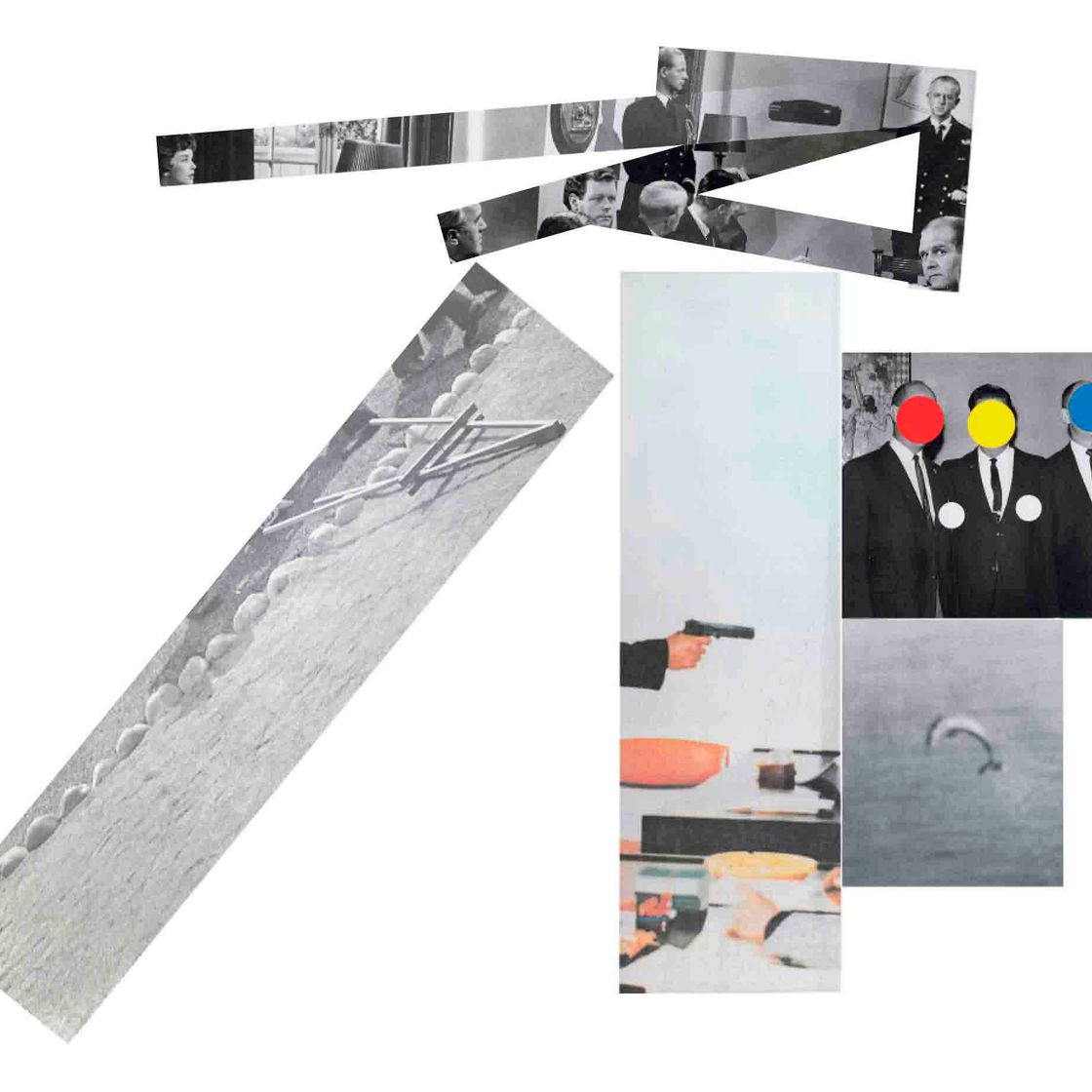John Baldessari — Упавший мольберт (C. H. 37)